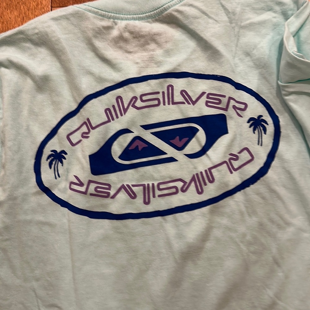 Quicksilver long sleeve t shirt size S - Picture 3 of 5